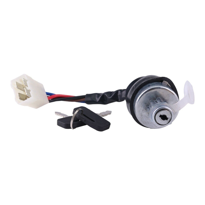 DURAFORCE Ignition Switch with 2 Keys 3699692M92 for Massey Ferguson 365 375 383 390 394