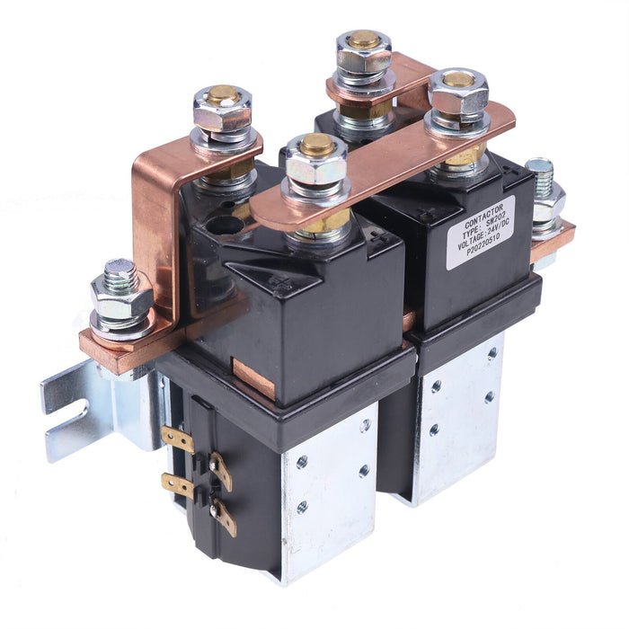 DURAFORCE 24V 400A Albright SW202 Reversing Contactor Solenoid Two Change 24 Volt