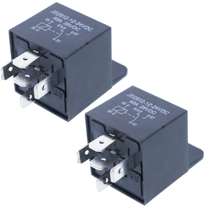 DURAFORCE 2X Genie 56302GT Relay 24V 30/40A 5-Terminal Garage Door Opener Parts