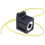 DURAFORCE Deltrol 10226-08 Solenoid Coil 10V DC 25W Single Lead Wire #1022608