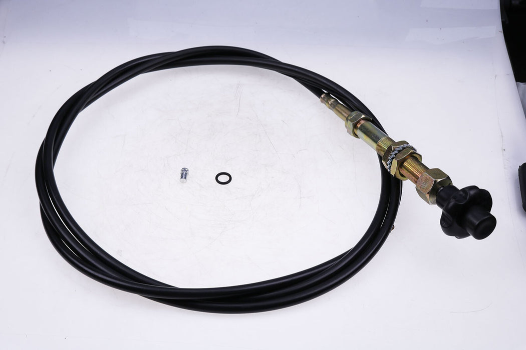 DURAFORCE 10FT Heavy Duty Vernier Locking Throttle Cable VCGTX10 for Trucks New