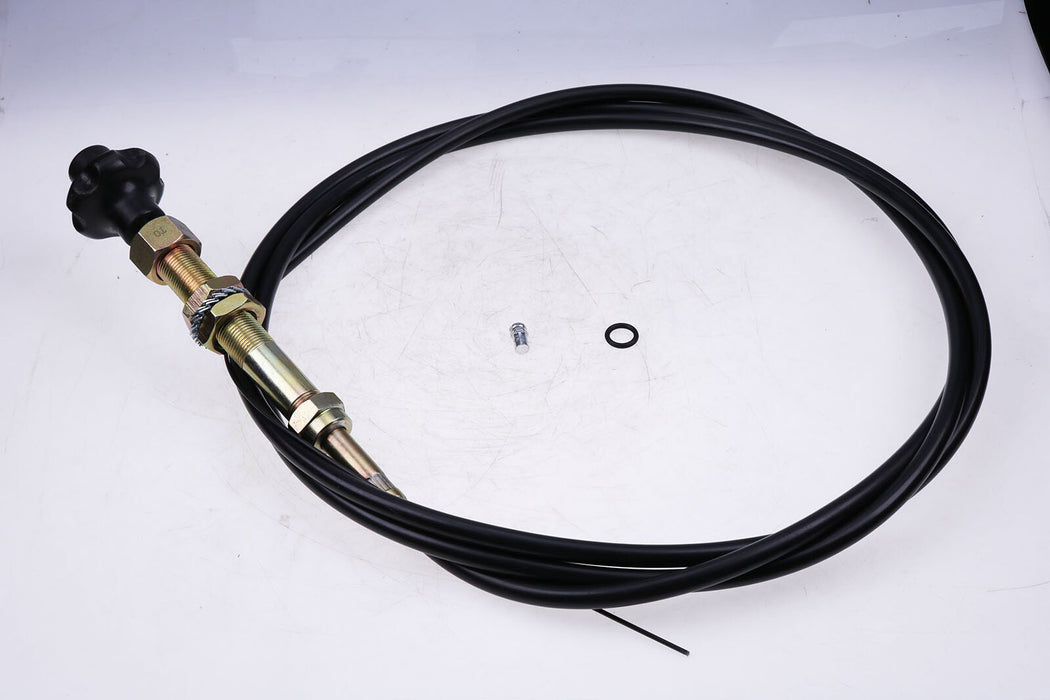 DURAFORCE 10FT Heavy Duty Vernier Locking Throttle Cable VCGTX10 for Trucks New