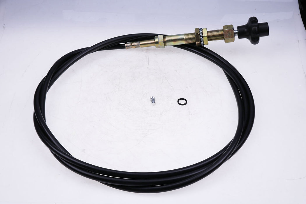 DURAFORCE 10FT Heavy Duty Vernier Locking Throttle Cable VCGTX10 for Trucks New