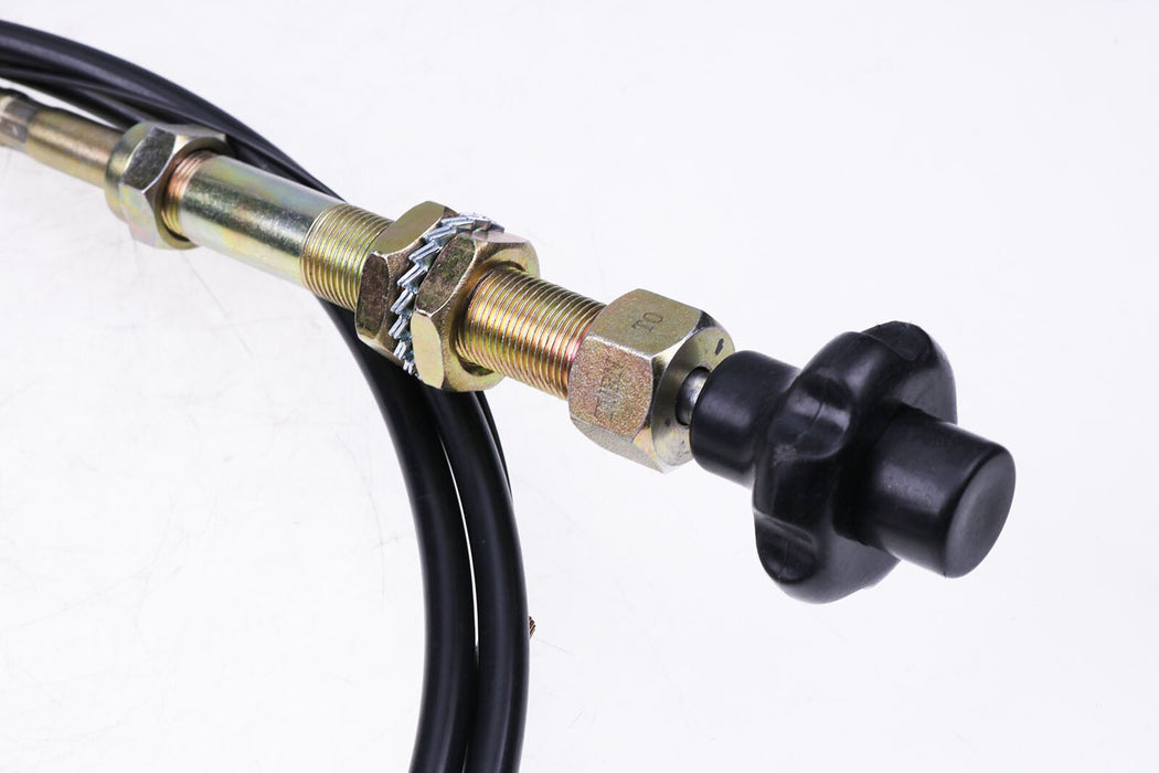 DURAFORCE 10FT Heavy Duty Vernier Locking Throttle Cable VCGTX10 for Trucks New