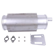 DURAFORCE Kohler 2478612-S Engine Muffler Kit Starter Side Straight 24 786 12-S