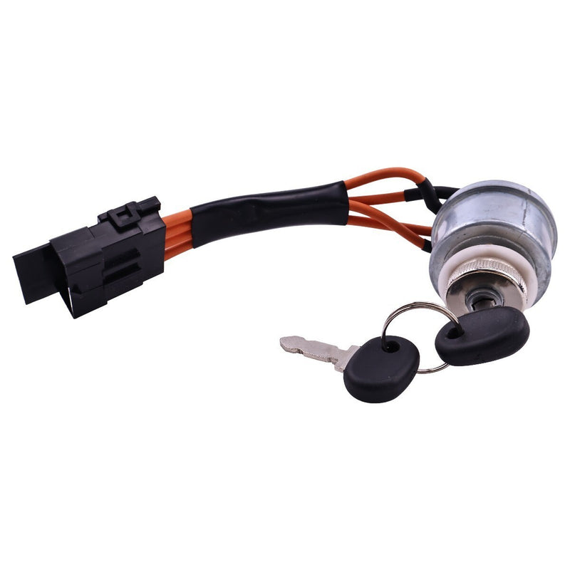 DURAFORCE Ignition Key Switch 86569718 for New Holland TC25 TC29 TC33 Tractors