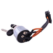 DURAFORCE Ignition Key Switch 86569718 for New Holland TC25 TC29 TC33 Tractors