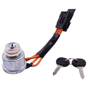 DURAFORCE Ignition Key Switch 86569718 for New Holland TC25 TC29 TC33 Tractors