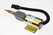 DURAFORCE 24V Fuel Shut Off Solenoid for John Deere 200LC 230LC 270LC 160LC 120 230LCR
