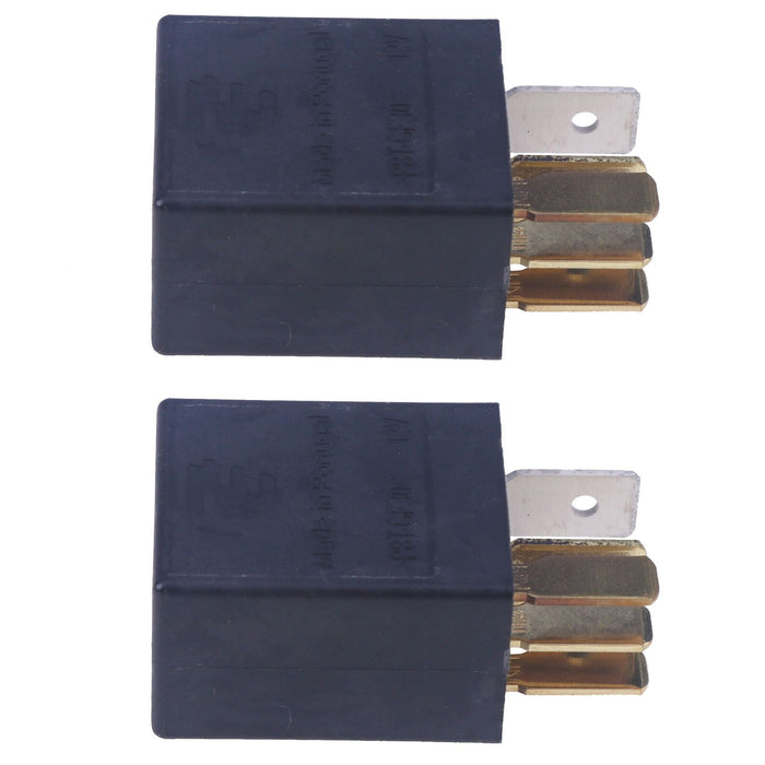 DURAFORCE 2X Bosch 12V 30A HWH RV Control Box Relay 5 Pins 0 332 207 307 0332207307