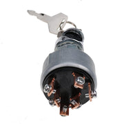 DURAFORCE Ignition Starter Switch 17001-00023 for Takeuchi TL130 TL150 TB125 TB135 TB145