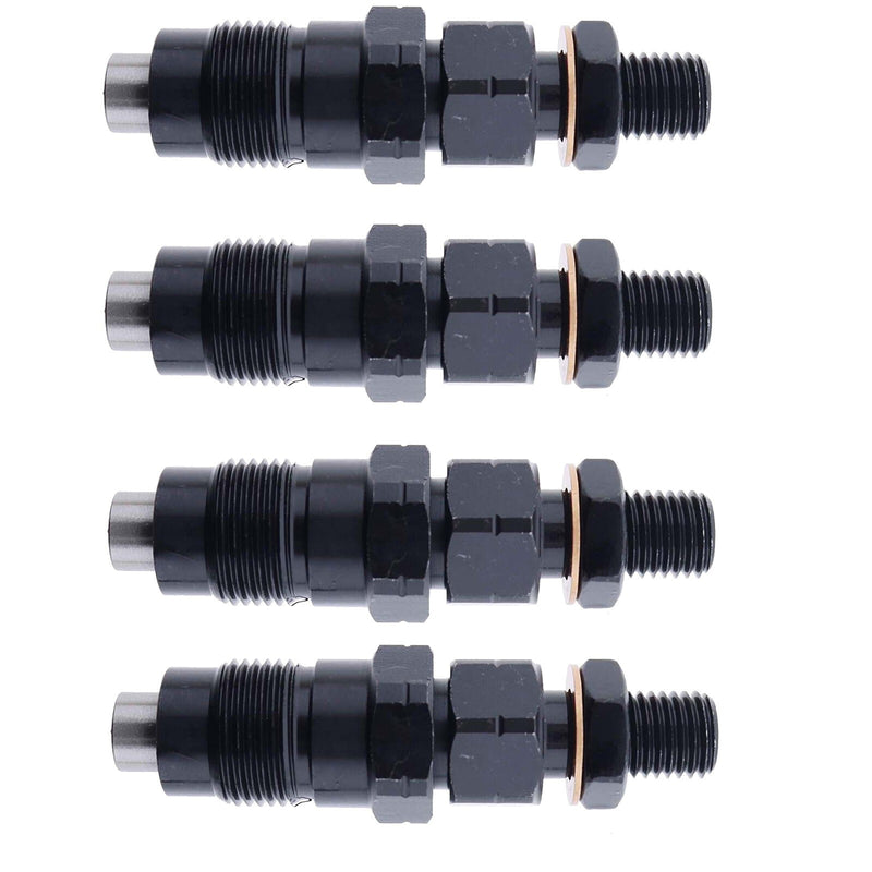 DURAFORCE 4X Fuel Injectors 119717-53001 129931-53000 for Yanmar 3TNV76 4TNE92 Engine