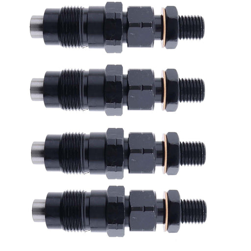 DURAFORCE 4X Fuel Injectors 119717-53001 129931-53000 for Yanmar 3TNV76 4TNE92 Engine