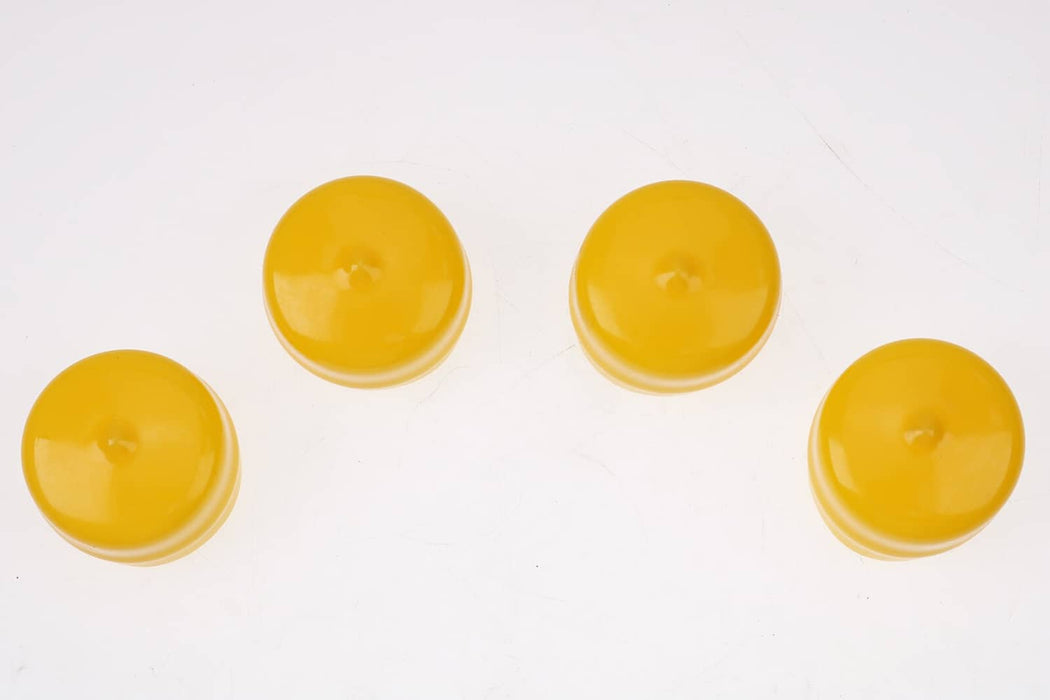 (4 Pack) M143338 Front Wheel Bearing Hub Caps for John Deere Mower Tra ...