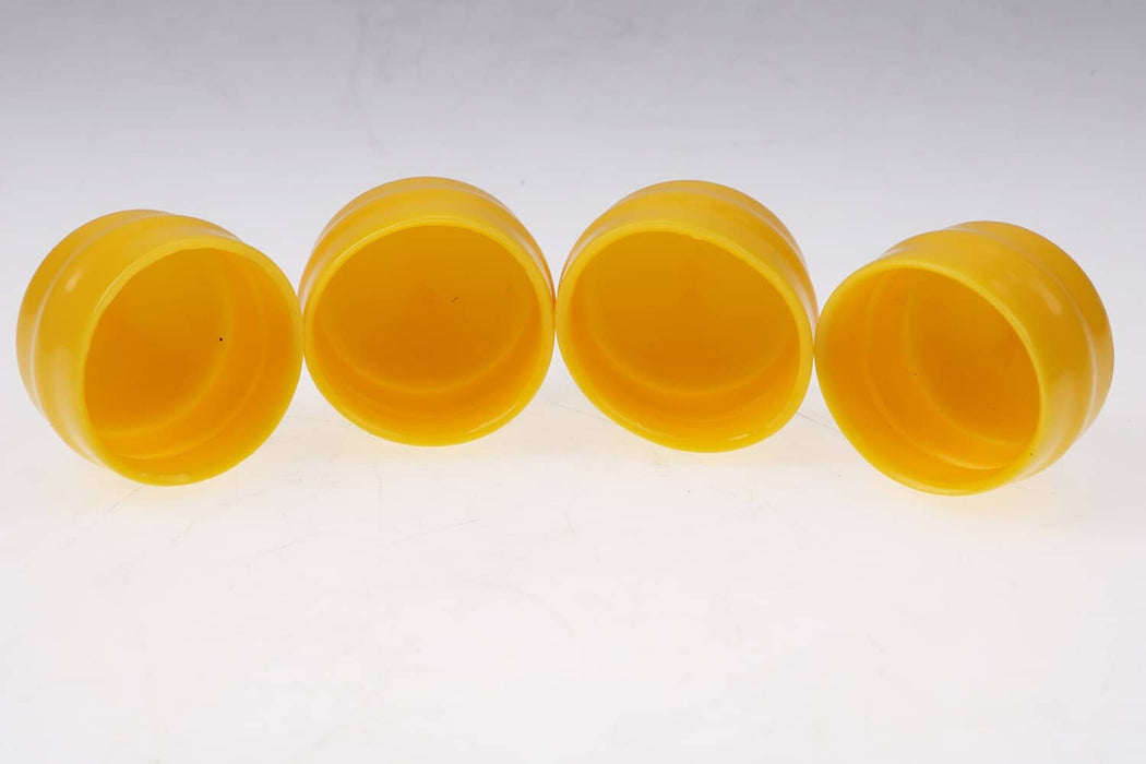 (4 Pack) M143338 Front Wheel Bearing Hub Caps for John Deere Mower Tra ...