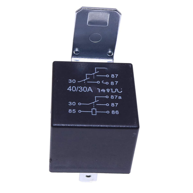 DURAFORCE New 12V 40A 5-Pin Relay T5535-69961 T4180-69961 for Kioti DK5010HS CK2610