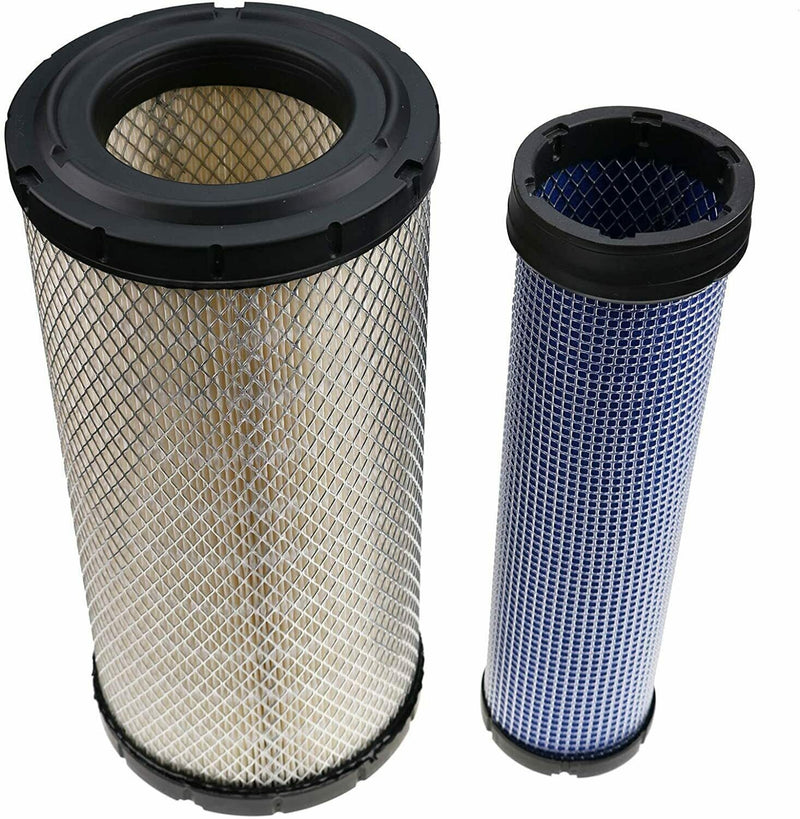 DURAFORCE John Deere Tractor Air Filter Set Inner & Outer AT171854 AT171853 Replacement