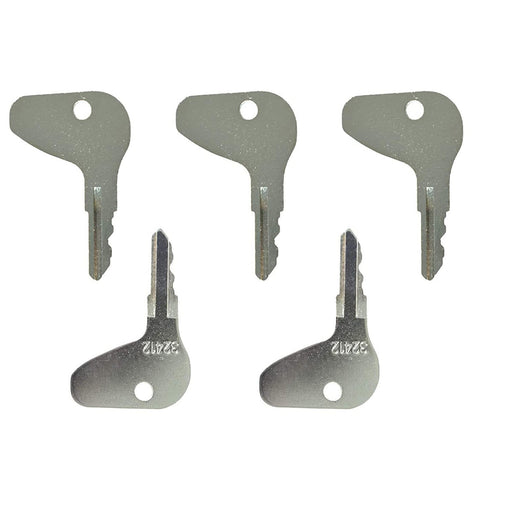 DURAFORCE 5X Kubota Tractor Ignition Keys H32412 35260-31852 M4700 M4800 M5400 MX5000