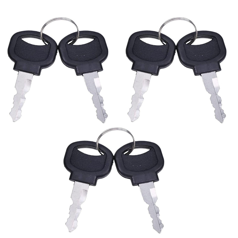 DURAFORCE 6X Ignition Keys for Jinma 184 254 284 304 354 Farm Pro Tractors New
