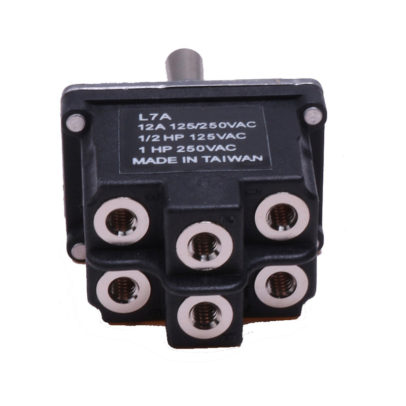 DURAFORCE Snork 3020018 3-Position DPDT Sealed Toggle Switch Screw Terminals