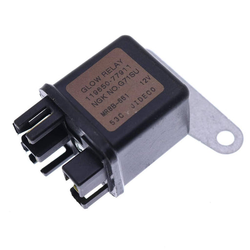DURAFORCE JIDECO 16415-65602 MR82BL-081 Relay 12V for Kubota V2403 V3600 Yanmar