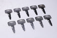 DURAFORCE 10 Starter Ignition Replacement Keys #A5160 - Set of 10 Durable Keys