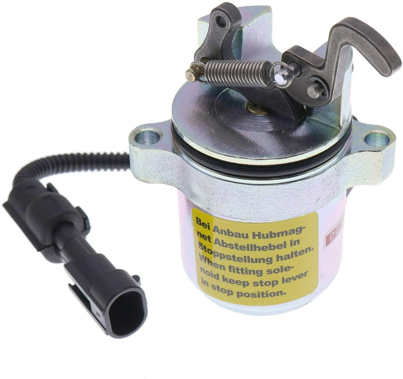 DURAFORCE New Shut Off Solenoid 2904956 for Volvo L20B L30B L32 L35 Loaders