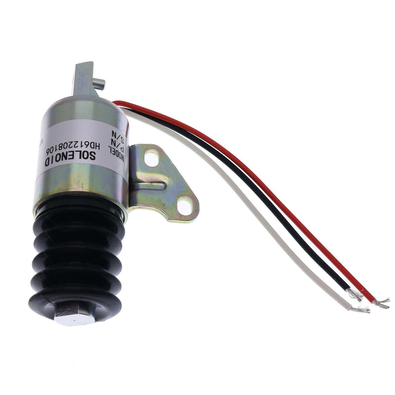 DURAFORCE Woodward 12V Fuel Shutdown Solenoid 1756ES-12SUC17B2S2 SA-4866-12