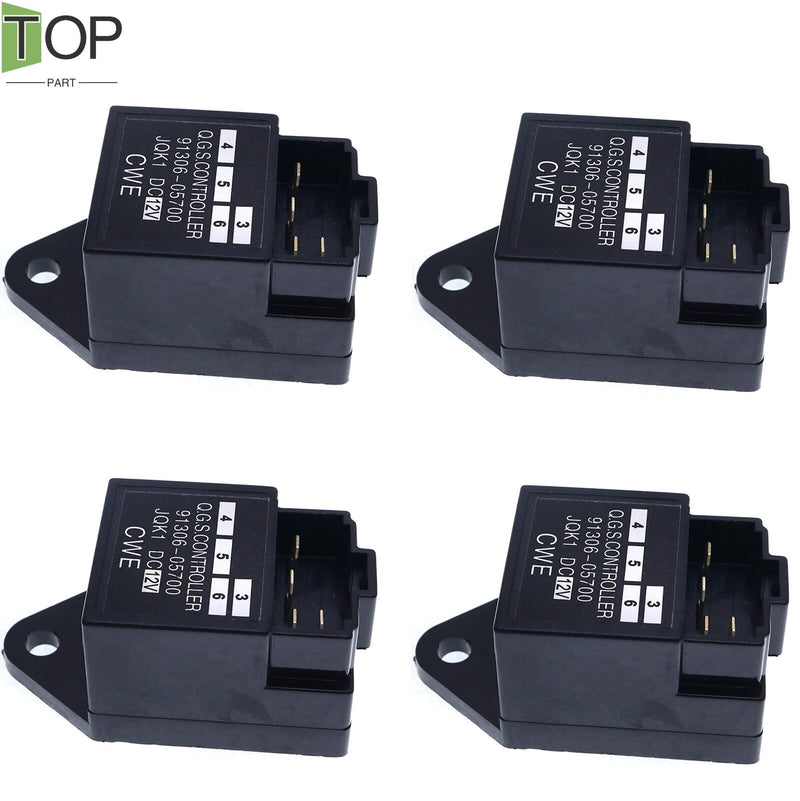 DURAFORCE 4X 91306-05700 Timer Relay for Mitsubishi K3A K3B K3C K3D - New Parts