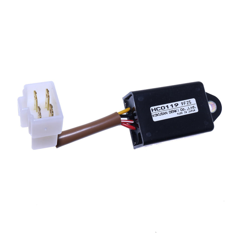 DURAFORCE 2X 129211-77920 Timer Flameout Relay for Yanmar 3TNV88 Engine Unit Parts