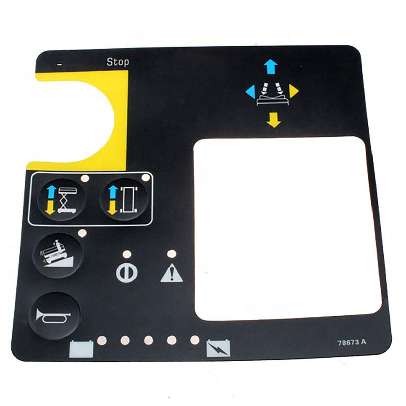 DURAFORCE Genie Control Panel Decal 78673GT for GS-1530 GS-1930 GS-2646 GS-3246