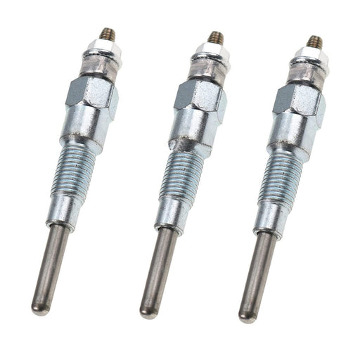 DURAFORCE 3PCS Glow Plugs 16281-65510 for Kubota D1005 D1105 D1305 Engines