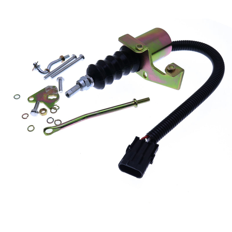 DURAFORCE 4X 1751ES SA-3799-12 12V Fuel Shutoff Solenoid for Deutz Bosch RSV Engine