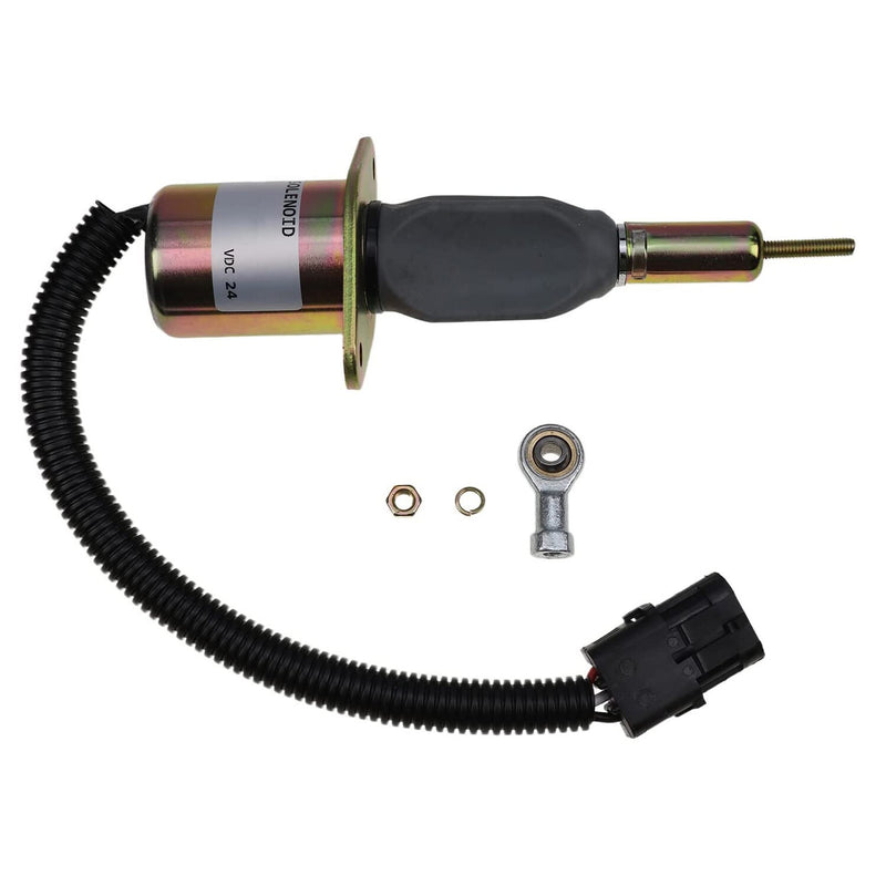 DURAFORCE NEW 24V Stop Solenoid 3930234 SA-4335-24 for Cummins 6CT Engine Parts
