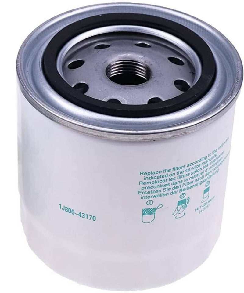 DURAFORCE Kubota Fuel Filter 1J800-43170 1J800-43172 for KX040-4 L3560DT L3901F Tractor