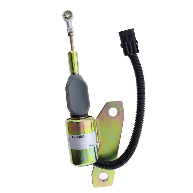 DURAFORCE New 3991624 SA-4959-12 12V Shut Off Solenoid for Cummins 6BT 5.9L Engine Hyundai