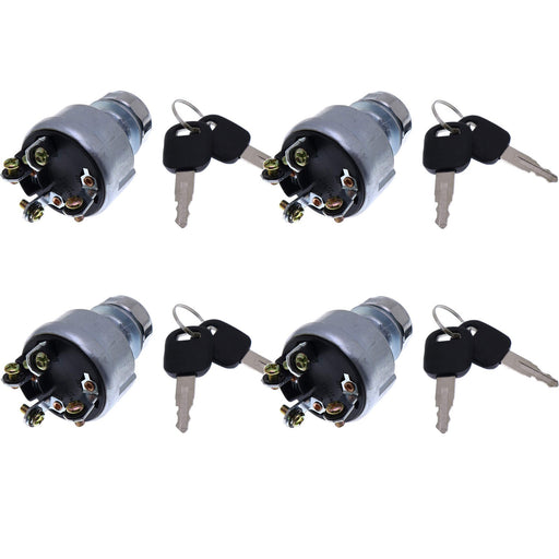 DURAFORCE 4X Ignition Switch 9G-7641 for Caterpillar D300E D350E D400E AP-1000 AP-1000B