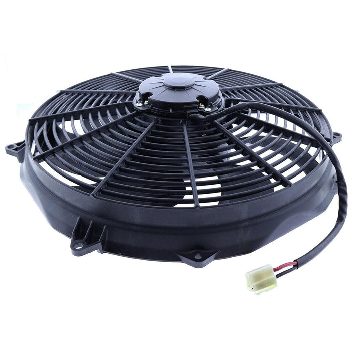 DURAFORCE 16" 12V Spal VA33-AP71/LL-65A Puller Fan with Paddle Blades New 30102082