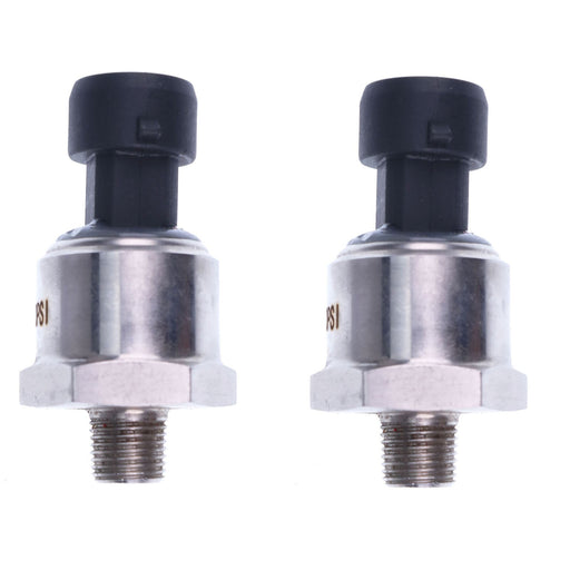 DURAFORCE 2X 1000PSI Pressure Transducer Sensor 1/8"-27 NPT DC 5V IP67 Gas Air Fuel