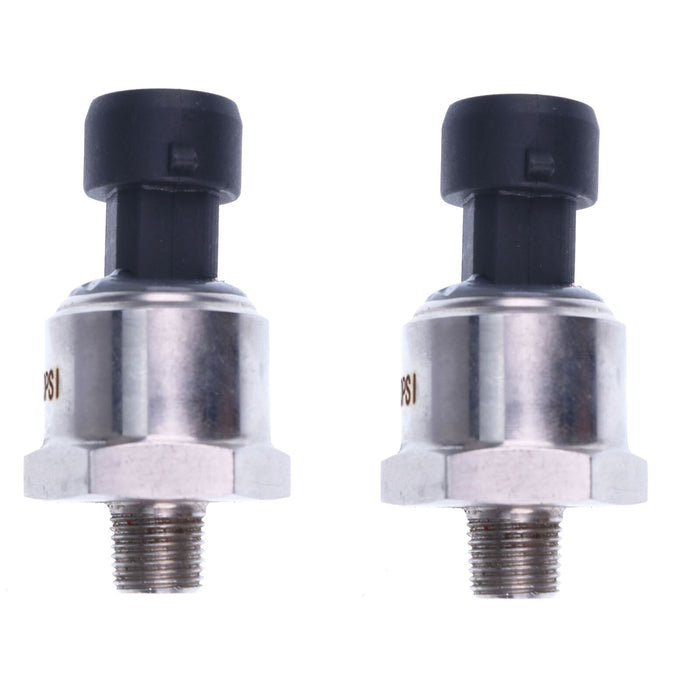 DURAFORCE 2X 1000PSI Pressure Transducer Sensor 1/8"-27 NPT DC 5V IP67 Gas Air Fuel