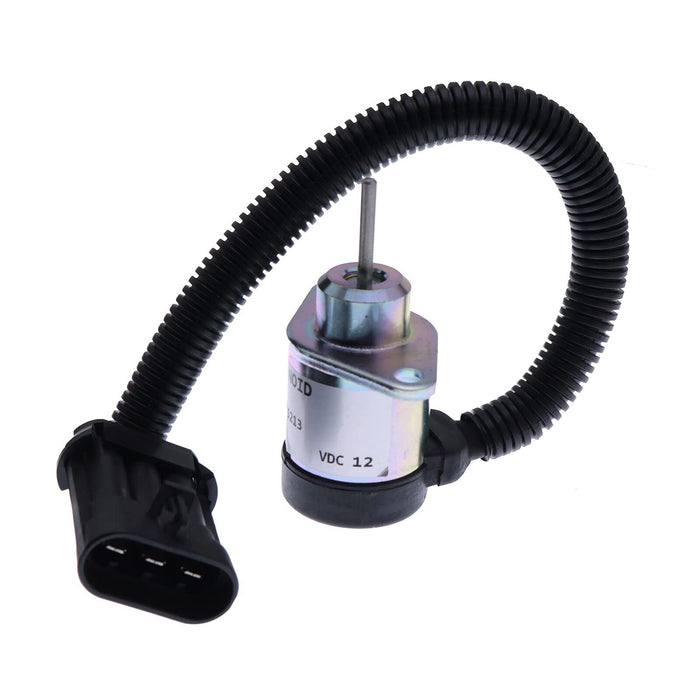 DURAFORCE 12V Fuel Shut Off Solenoid 7000769 for Bobcat S160 S185 S530 T180 T190 T550