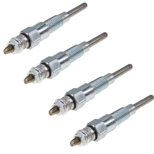 DURAFORCE Kubota Glow Plugs Set of 4 16281-65510 for V1505 V1305 V1205 Engines