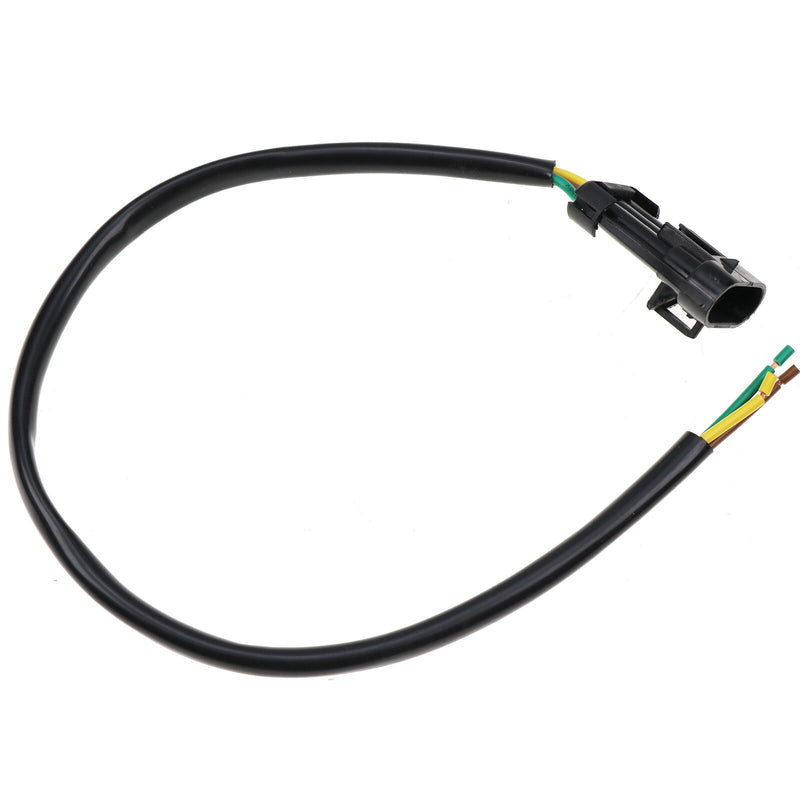 DURAFORCE 2X 3-Pin Wiper Motor Connector Plug 6730321 for Bobcat S100 S175 S205 S220 S300