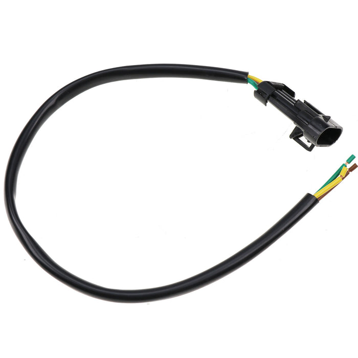 DURAFORCE 2X 3-Pin Wiper Motor Connector Plug 6730321 for Bobcat S100 S175 S205 S220 S300