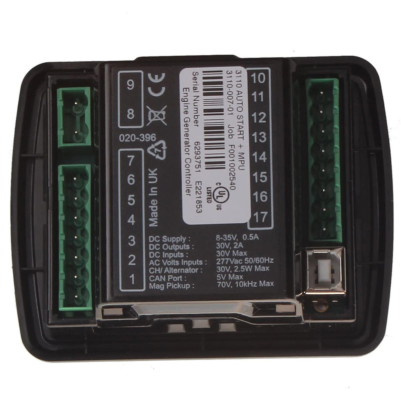 DURAFORCE DSE3110 MPU Generator Controller Module Deep Sea Electronics New