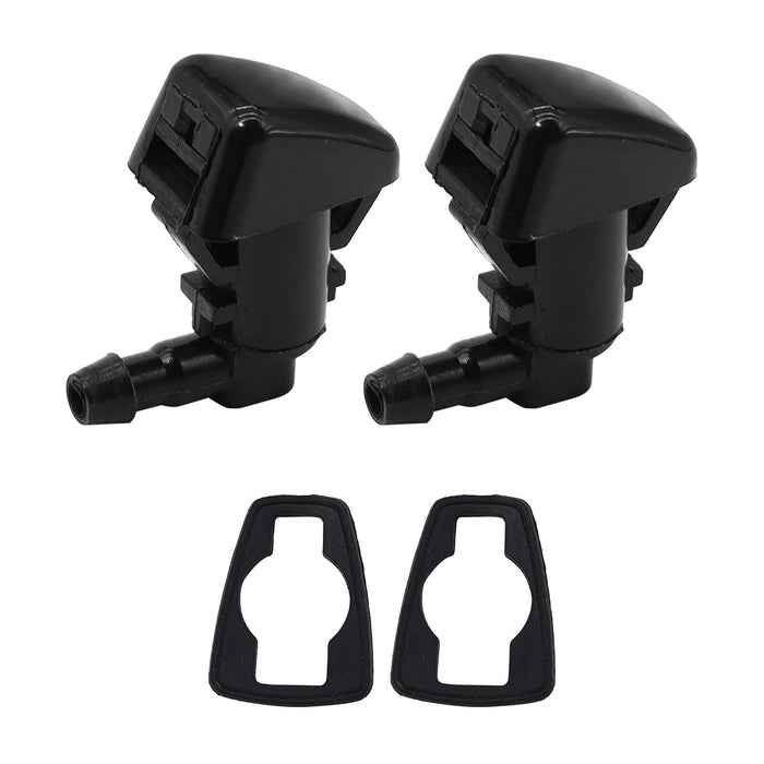 DURAFORCE 2 Windshield Wiper Washer Jets Nozzles for 2008-2010 Ford F-550 Super Duty
