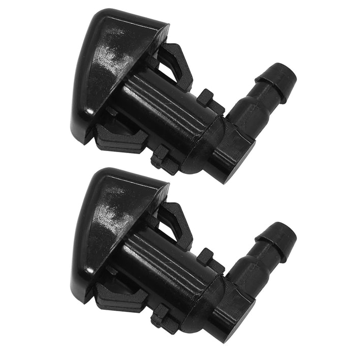 DURAFORCE 2 Windshield Wiper Washer Jets Nozzles for 2008-2010 Ford F-550 Super Duty