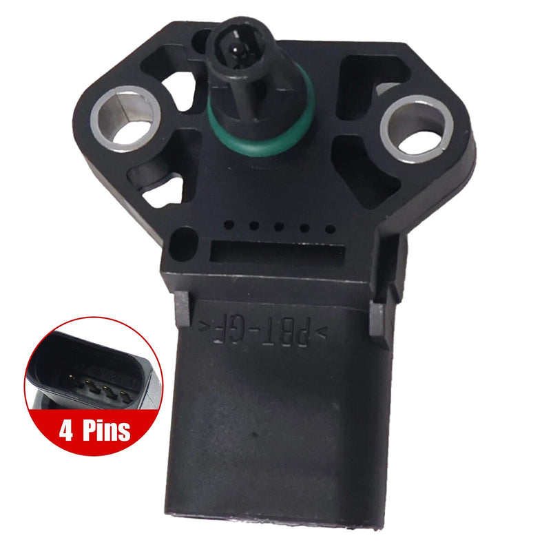 DURAFORCE MAP Pressure Sensor 038906051D for Audi Q3 2.0L & VW CC Jetta 1.8L