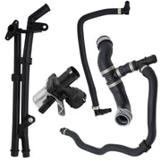 DURAFORCE Mercedes-Benz C250 2012-2015 Engine Coolant Pipe & Heater Control Valve Kit L4