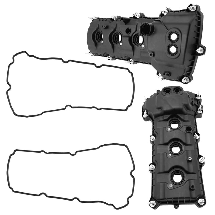 DURAFORCE 2x Left & Right Engine Valve Cover Ford Explorer F-150 Taurus 3.5L 3.7L DOHC